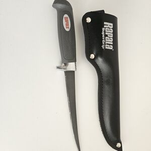 Rapala SuperGrip 6" Fillet Knife with Sheath - Fishing Knife